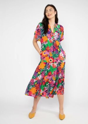 Jurk Saint Tropen - Everything in coral flower - Blutsgeschwister
