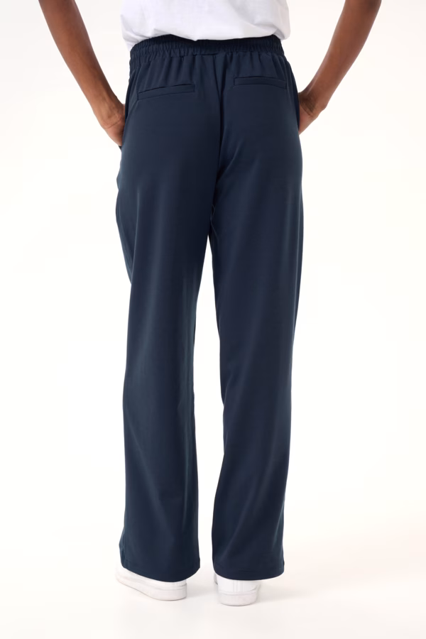 Broek KAjenny Straight Pants Midnight Marine - Kaffe