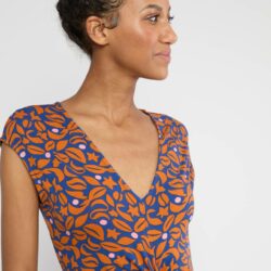 Jumpsuit Sensual Sensation Drapé - Everything in Midnight Coffee - Blutsgeschwister