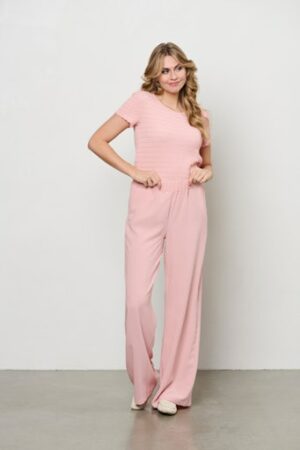 Broek Nelly Soft Pink - &Co Woman