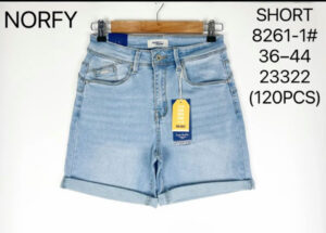 Korte Broek Jeans - Lichtblauw - Norfy