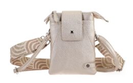 Champagne crossbody en telefoontasje Horton - I'm Dutch