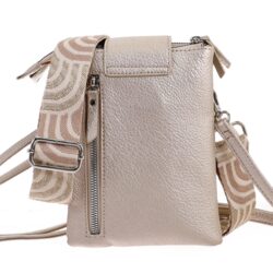 Champagne crossbody en telefoontasje Horton - I'm Dutch