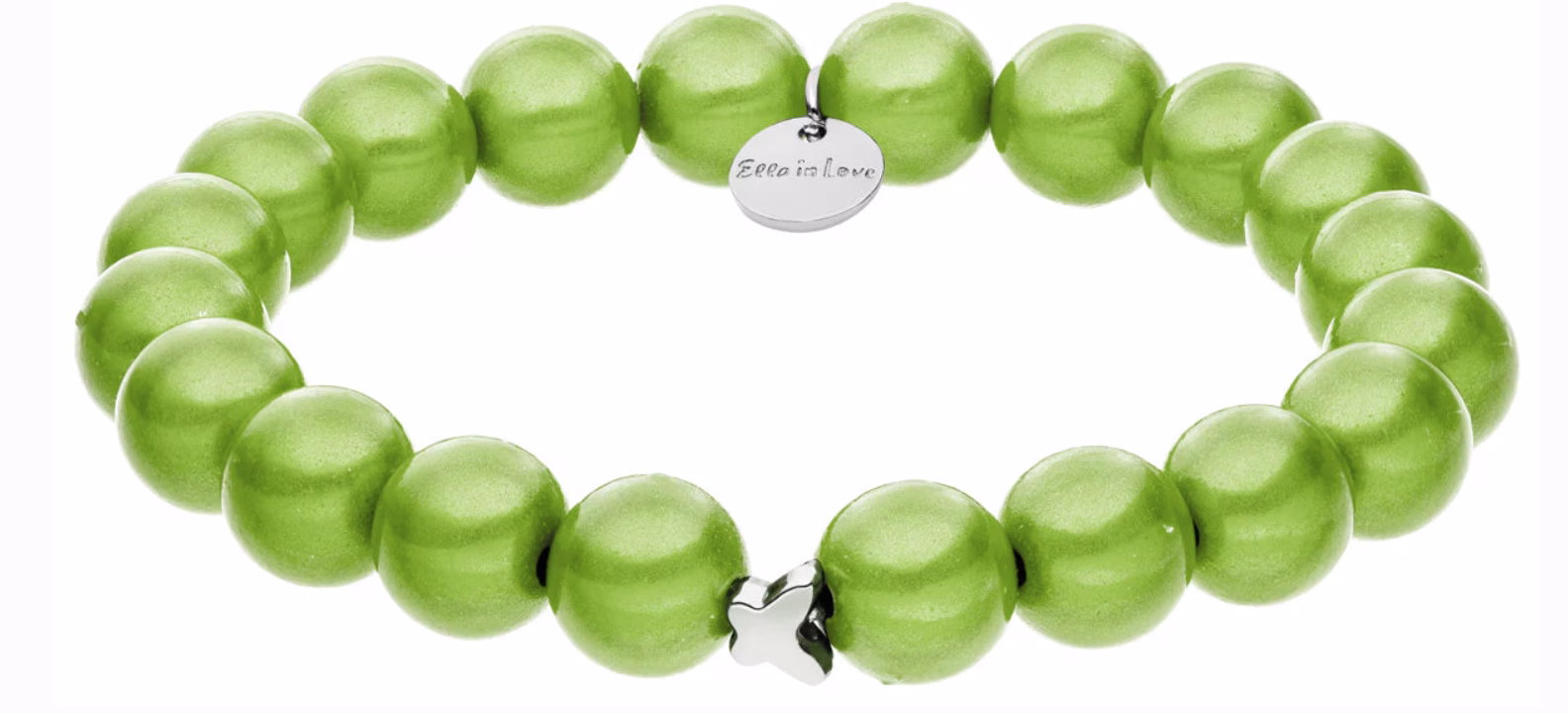 Spring Groen Parelarmband - Ella in Love Paris