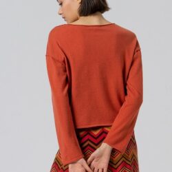 Sweater oversized model ronde hals Tile WNT25 - Surkana