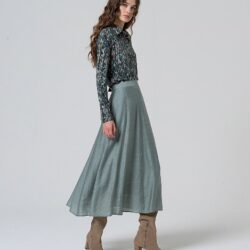 Blouse Petrol Blue WNT25 - Surkana