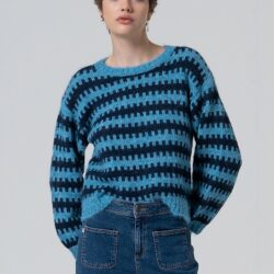 Broek Wide Leg Jeans Indigo WNT25 - Surkana