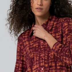 Blouse Maroon WNT25 - Surkana