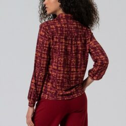 Blouse Maroon WNT25 - Surkana
