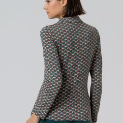 Blouse Bottle Green WNT25 - Surkana