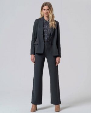 Broek Straight Dark Grey WNT25 - Surkana