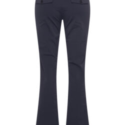 Broek Flared Dark Blue Travelstof - Mi Piace - Afbeelding 2