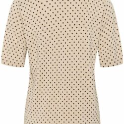 Top KAliz Feather Gray Melange/Black Dot - Kaffe
