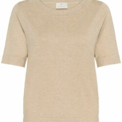 Trui KAlizza Boatneck Solid Chalk - Kaffe