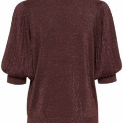 Trui KAregina Pleat Fudge - Kaffe