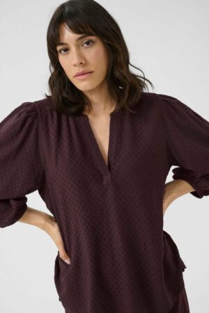 Blouse KAannika Fudge - Kaffe