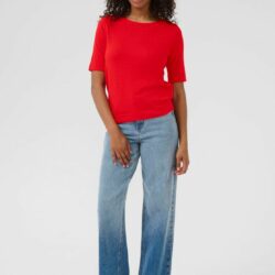 Trui KAlizza Boatneck True Red - Kaffe