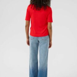 Trui KAlizza Boatneck True Red - Kaffe