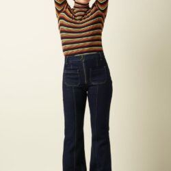 Broek Chris Zip Pants Walker Denim - Indigo Blue - King Louie