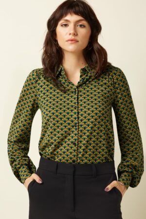 Blouse Carina Frio - Spruced Green - King Louie