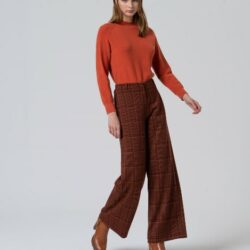 Broek Straight Jacquard Tile WNT25 - Surkana