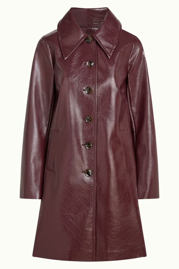 Anais Coat Shine -Bordeaux Red- King Louie