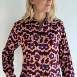 Blouse Sissy Printed Rayon Sixties - Bindi