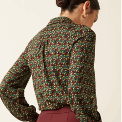 Blouse Maisie Mirth Jersey - Rhubarb Red- King Louie - Afbeelding 3