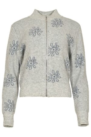 Vest Perel - Grey Melee Flower - Maica