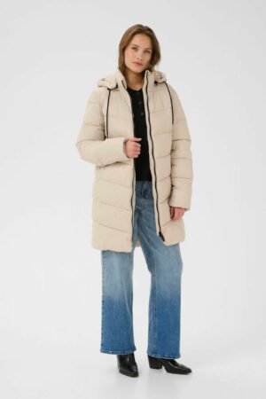 Winterjas KAsuzanne - Feather Gray - Kaffe