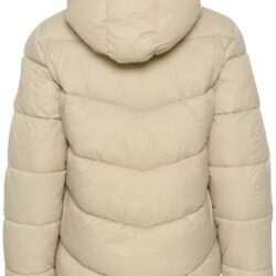 Winterjas KAsuzanne kort model- Feather Gray - Kaffe
