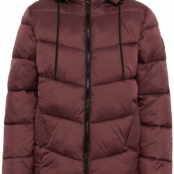 Winterjas KAsuzanne kort model- Fudge - Kaffe