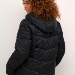 Winterjas KAsuzanne kort model- Black - Kaffe