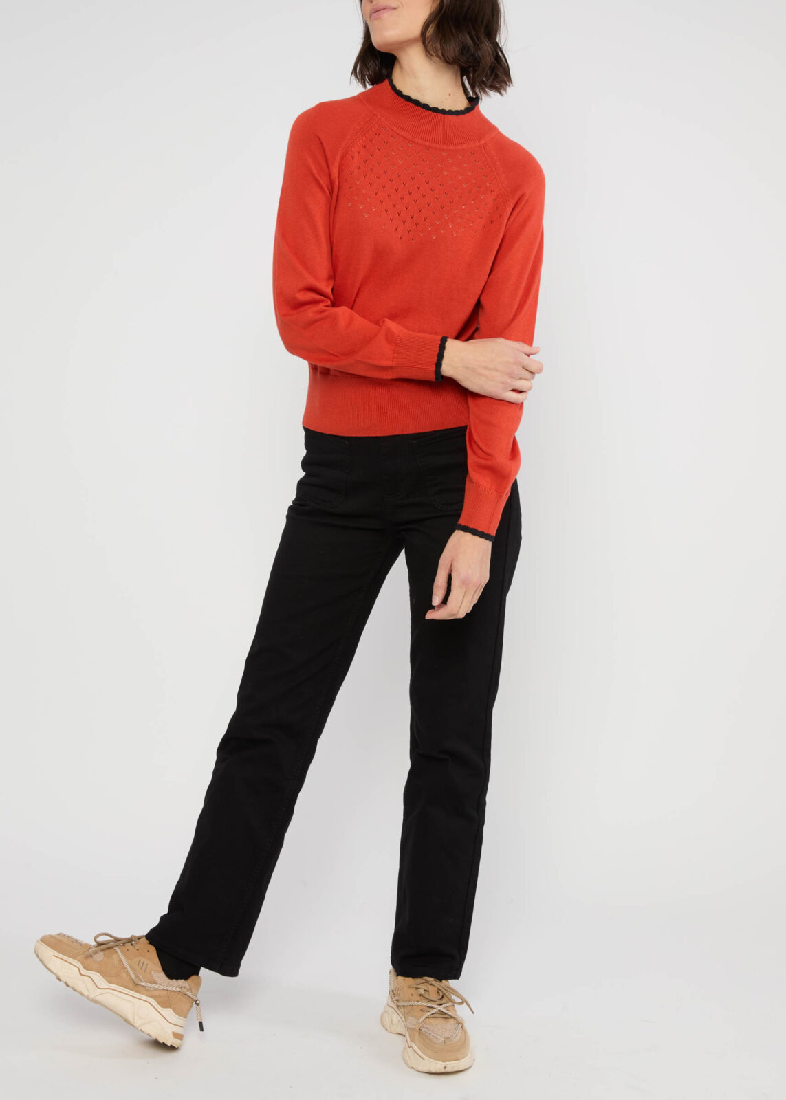 Trui Delicious Minds - Autumn Shine Red - Blutsgeschwister