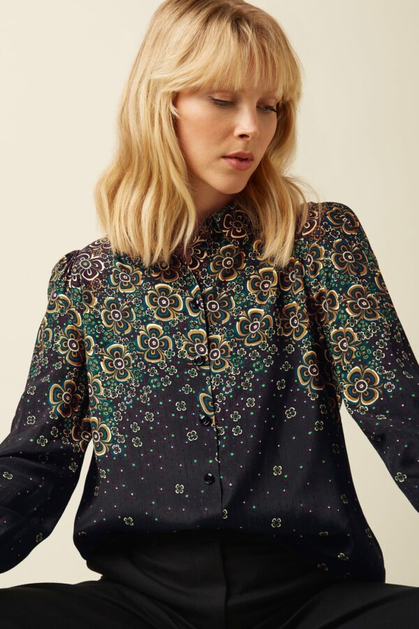 Blouse Maisie Ombra - Black- King Louie