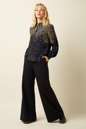 Broek Chloe Pants Uni Rodeo - Black - King Louie