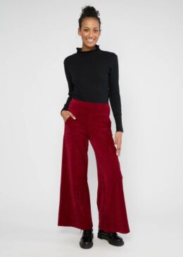 Broek Culotte Jolly Marleen - Fine Needle Red - Blutsgeschwister