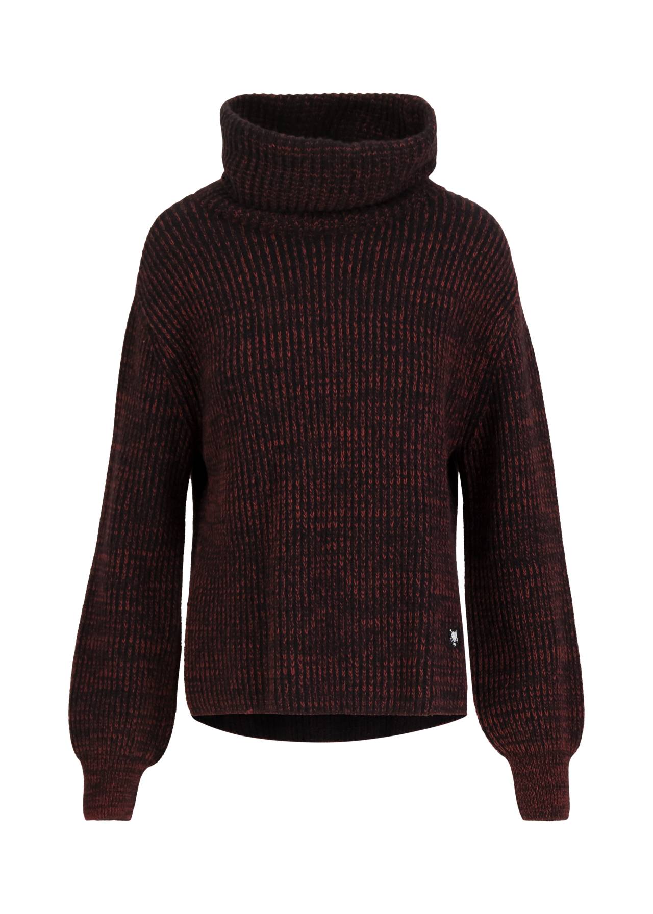 Trui Winter Jumper Heritage Hug - Star Rain Knit Black - Blutsgeschwister