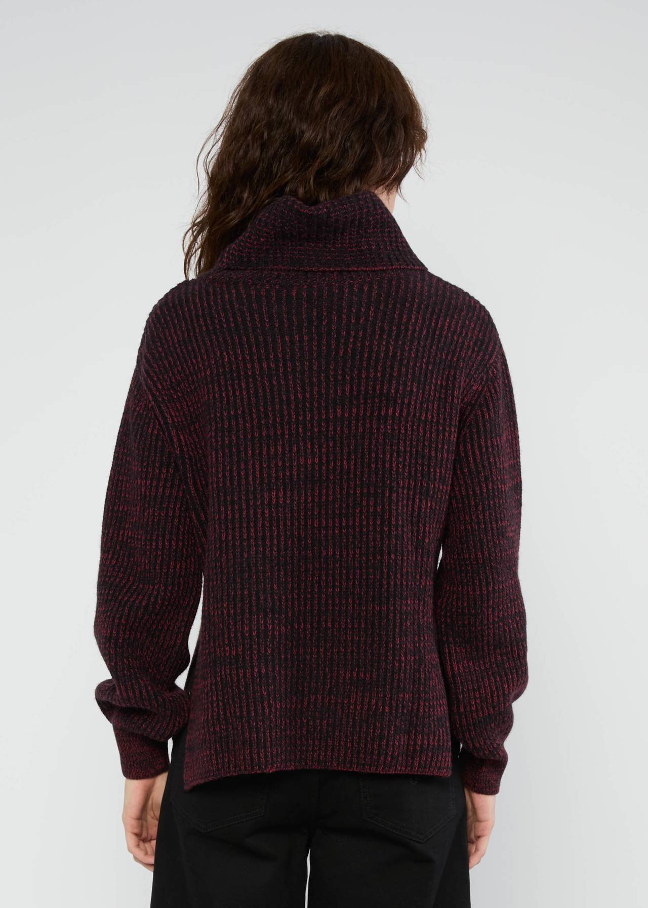 Trui Winter Jumper Heritage Hug - Star Rain Knit Black - Blutsgeschwister