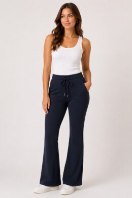 Broek Sweat Broek 20200103 - Dark Blue - Mi Piace