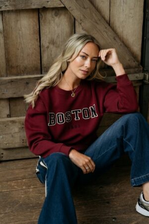 Sweater Boston - Wine Red - &Co Woman
