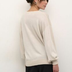 Trui KAregina O-Neck Knit - Sand Dollar - Kaffe