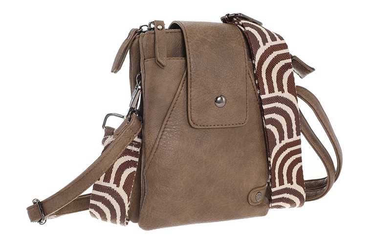 Dark Camel crossbody en telefoontasje Horton - I'm Dutch