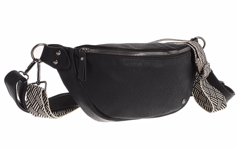 Black crossbody en telefoontasje Horton - I'm Dutch