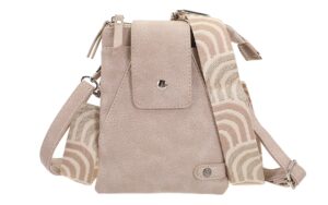 Taupe crossbody en telefoontasje Horton - I'm Dutch