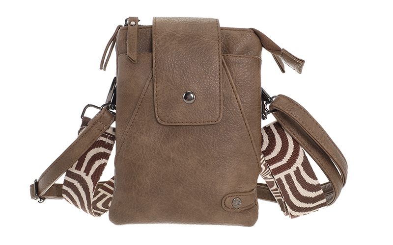 Dark Camel crossbody en telefoontasje Horton - I'm Dutch