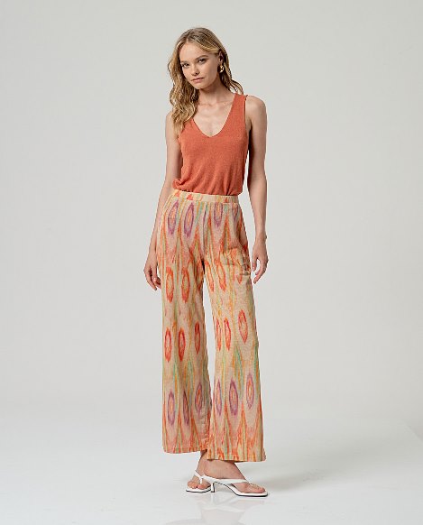 Broek Straight Leg SS26 - Red - Surkana