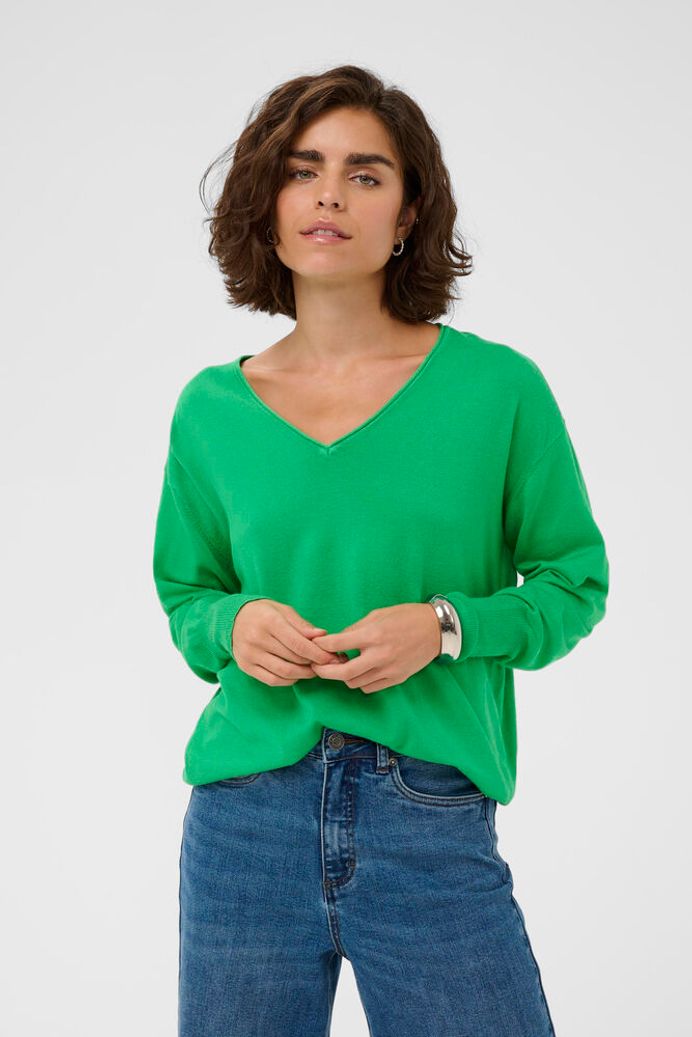 Pullover KAlizza Mai - Bright Green - Kaffe