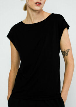 T-shirt Breezy Flowgirl - Soot Black - Blutsgeschwister
