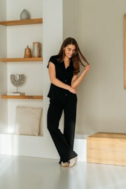 Broek Riley Black - &Co Woman